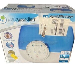 PureGuardian H4810AR 2-Gallon Warm & Cool Mist Humidifier
